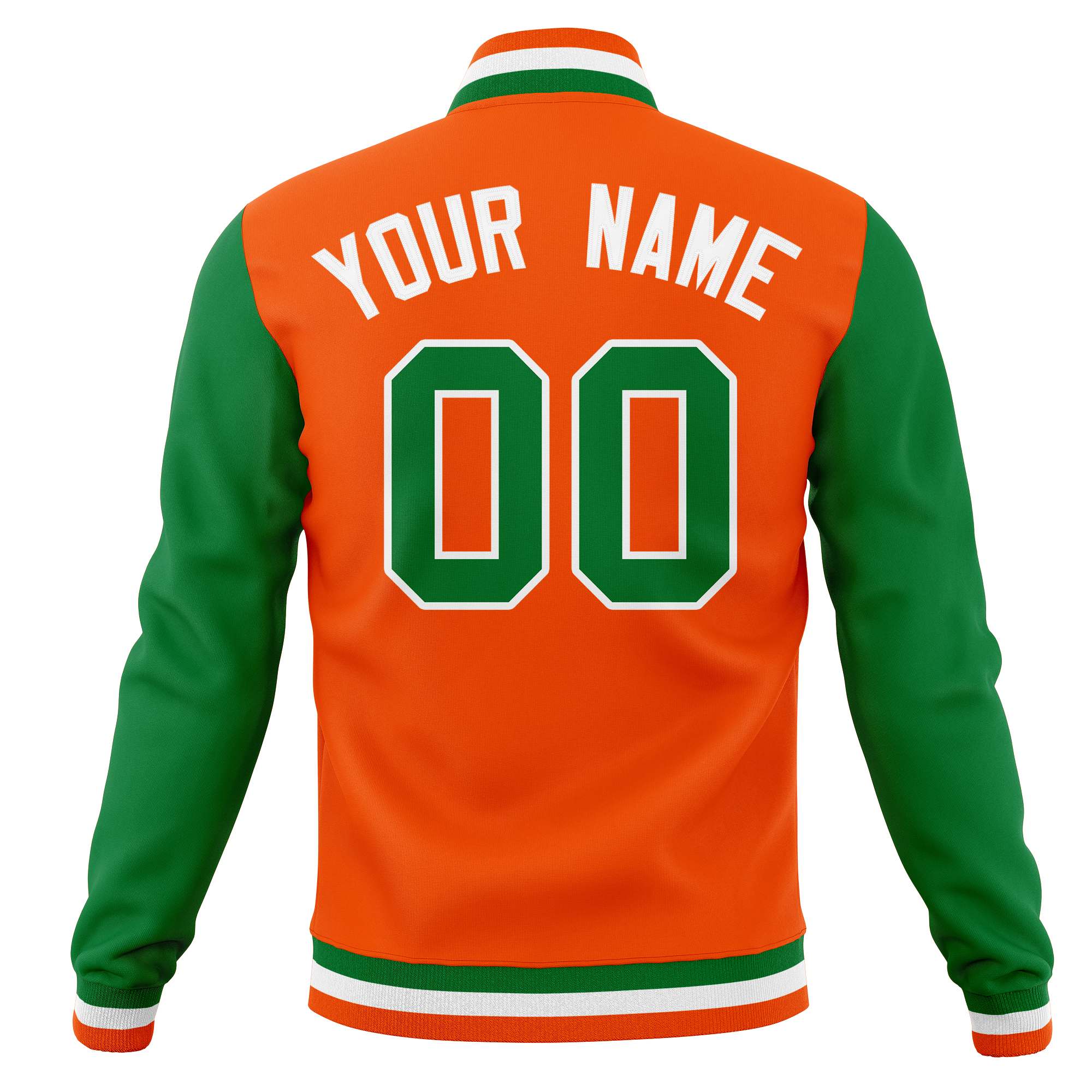 Custom Full-Snap Baseball Coats with Personalized Stitched Varsity Letterman Jacket