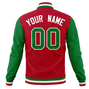 Custom Full-Snap Baseball Coats and Personalized Stitched Varsity Letterman Jackets