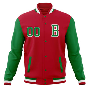 Custom Full-Snap Baseball Coats and Personalized Stitched Varsity Letterman Jackets