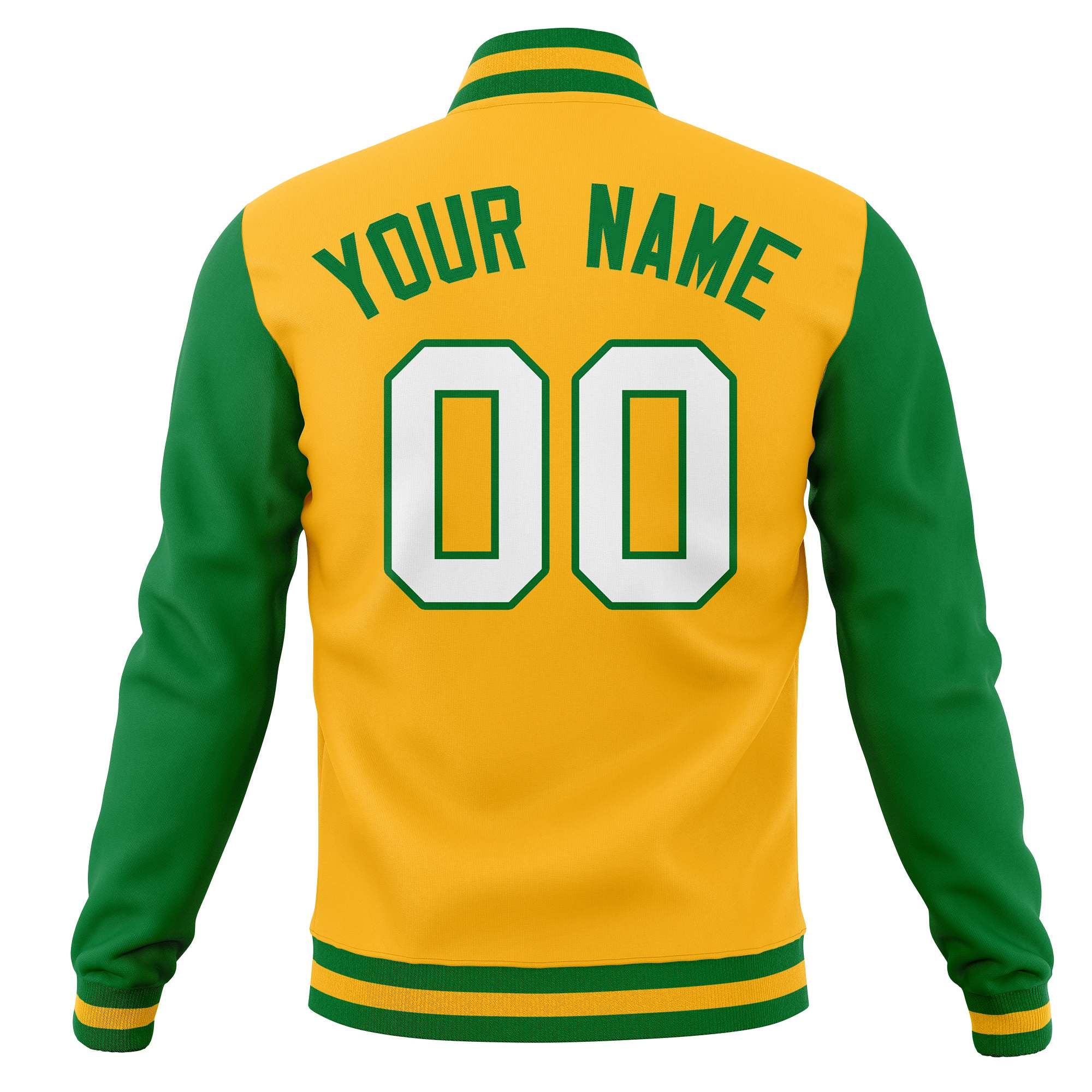 Custom Full-Snap Baseball Varsity Bomber Jackets with Personalized Coats