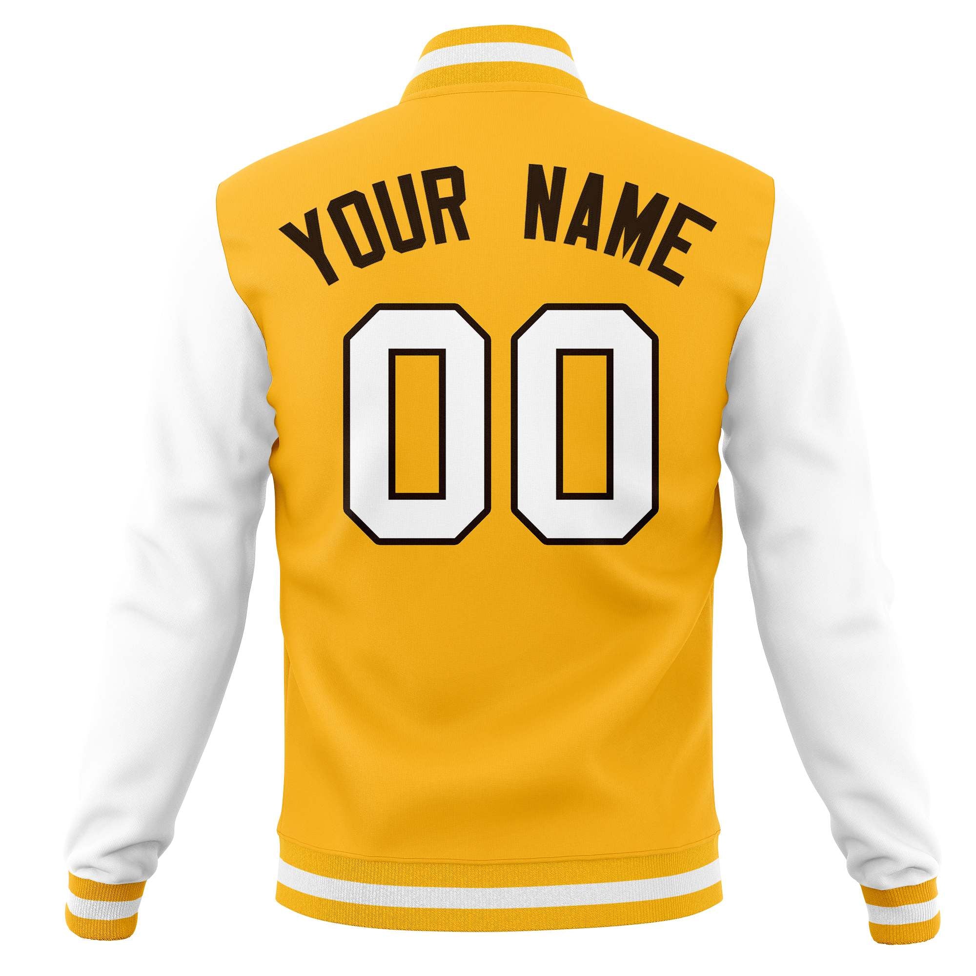 Custom Full-Snap Baseball Varsity Bomber Jackets with Personalized Coats