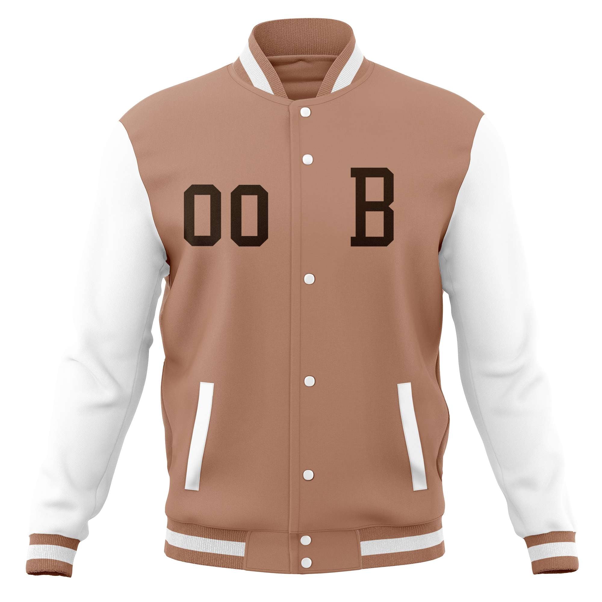 Custom Full-Snap Baseball Coats with Personalized Stitched Varsity Letterman Jacket