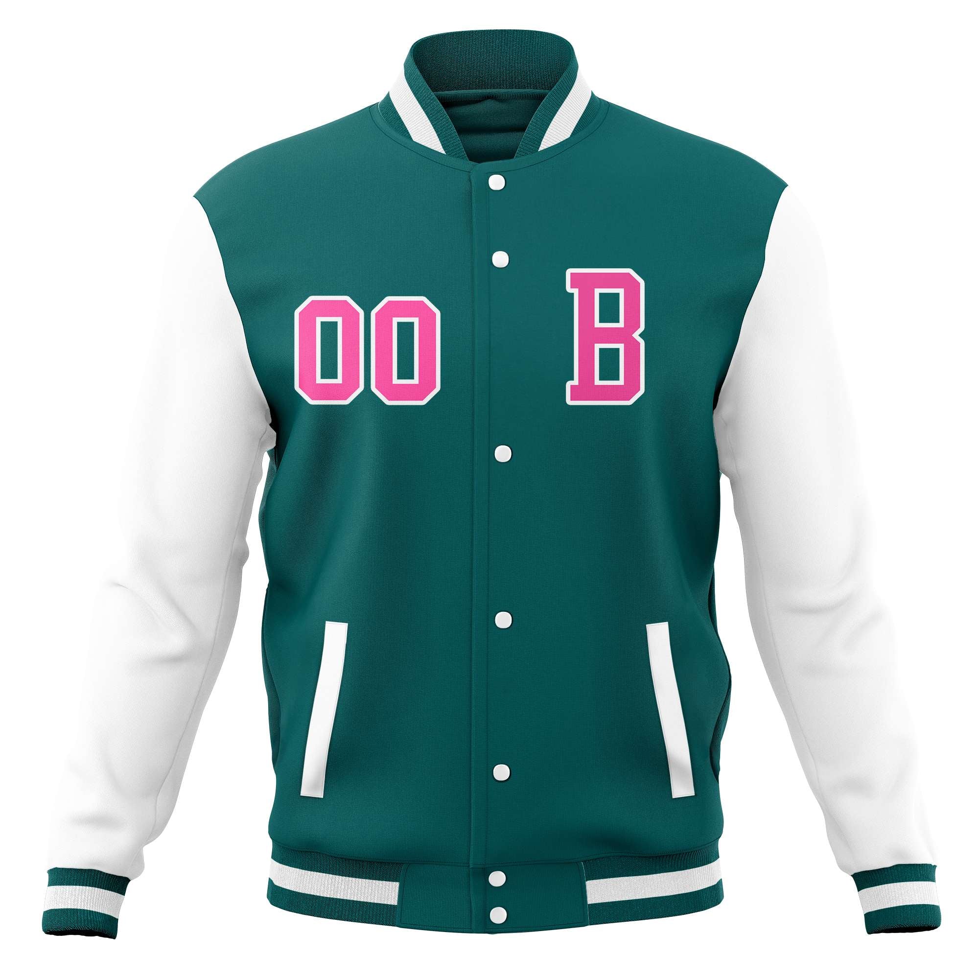 Custom Full-Snap Baseball Varsity Bomber Jackets with Personalized Coats