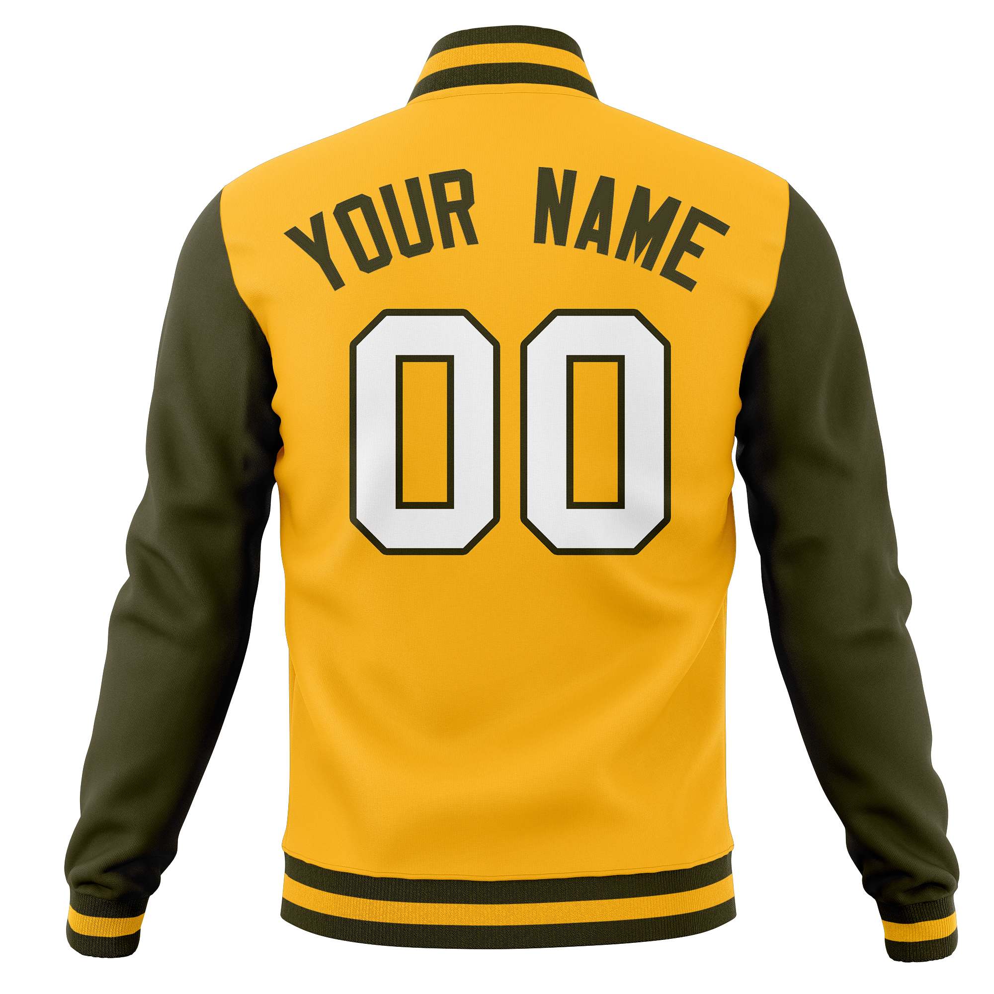 Custom Full-Snap Baseball Varsity Bomber Jackets with Personalized Coats