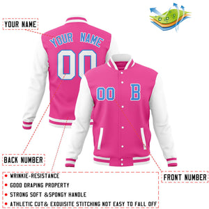 Custom Full-Snap Baseball Coats and Personalized Stitched Varsity Letterman Jackets