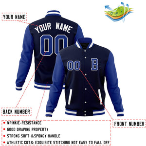 Custom Full-Snap Baseball Coats and Personalized Stitched Varsity Letterman Jackets