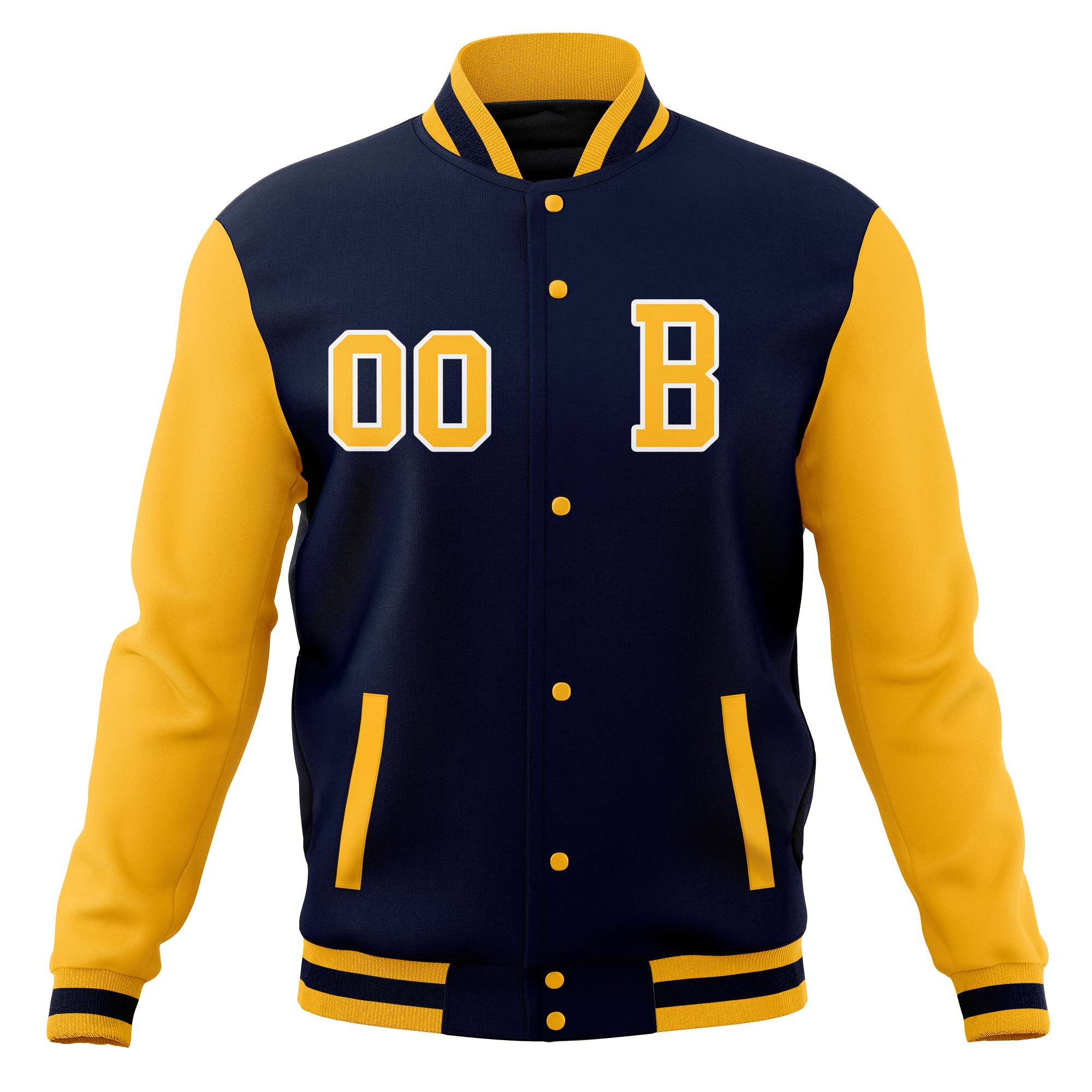 Custom Personalized Stitched Varsity Letterman Jacket and Full-Snap Baseball Coats