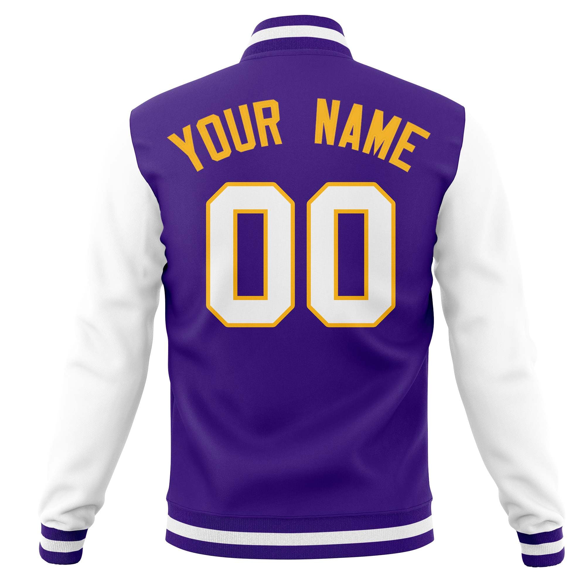 Custom Full-Snap Baseball Varsity Bomber Jackets with Personalized Coats