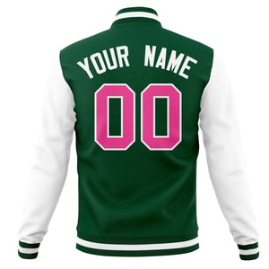 Custom Full-Snap Baseball Coats and Personalized Stitched Varsity Letterman Jackets