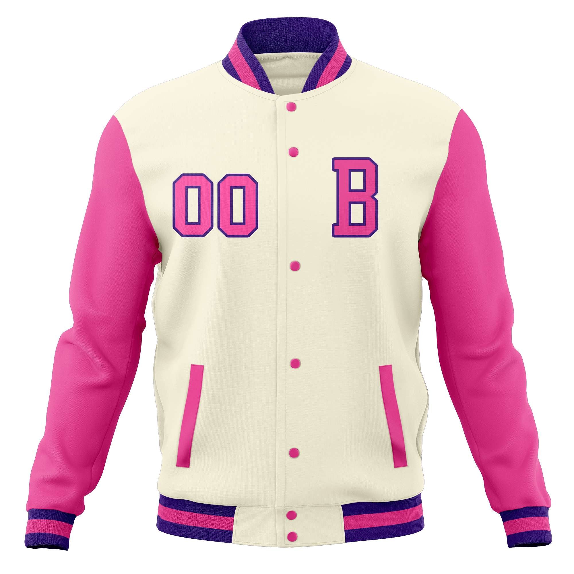 Vestes bomber universitaires de baseball personnalisées avec manteaux personnalisés