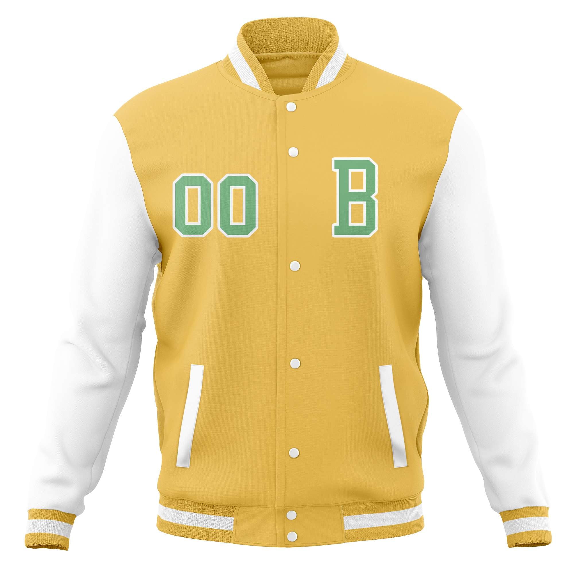 Custom Full-Snap Baseball Varsity Bomber Jackets with Personalized Coats