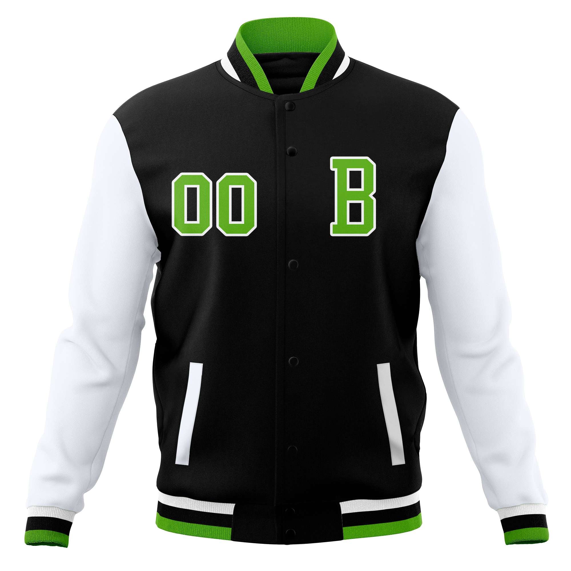 Custom Personalized Stitched Varsity Letterman Jacket and Full-Snap Baseball Coats