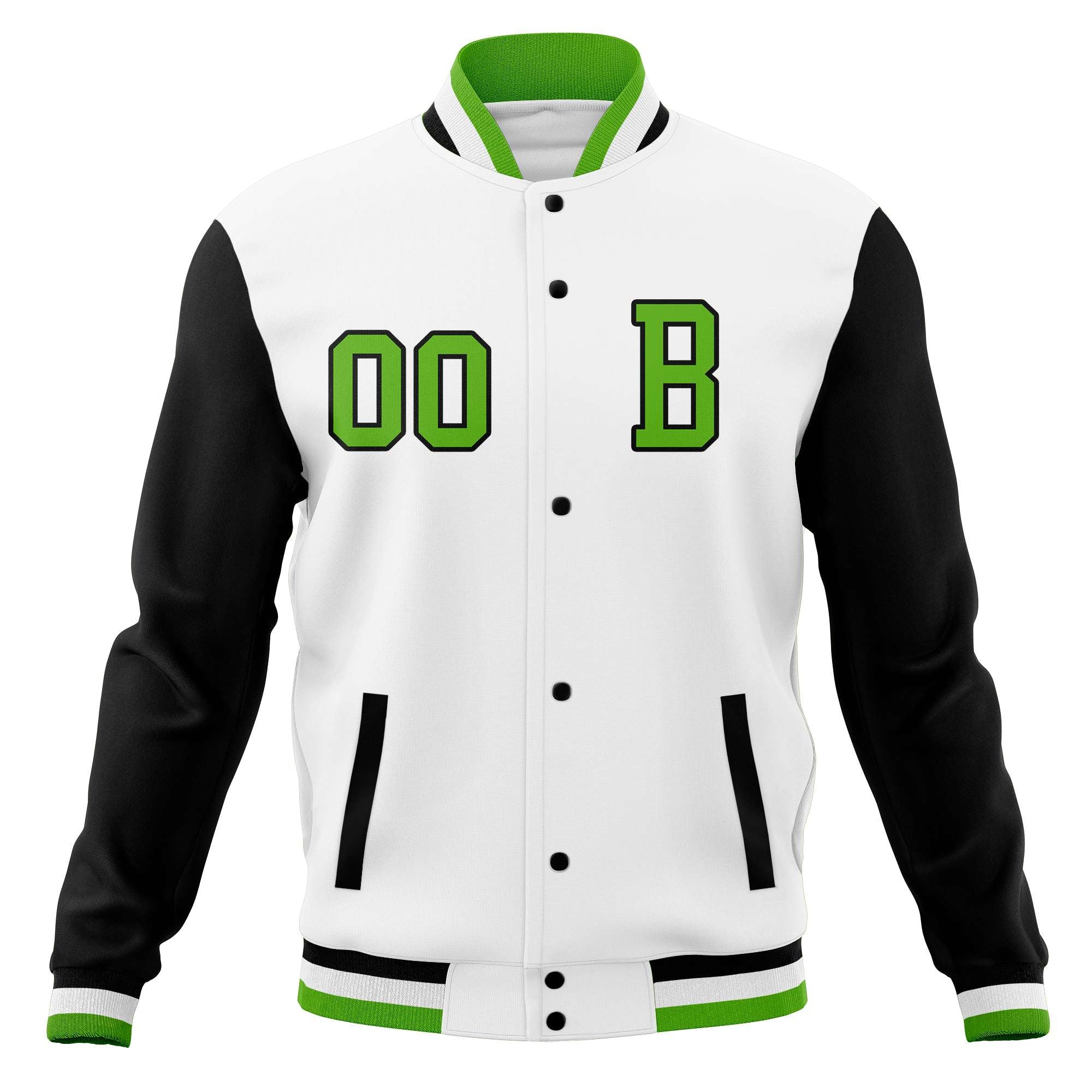 Custom Personalized Stitched Varsity Letterman Jacket and Full-Snap Baseball Coats