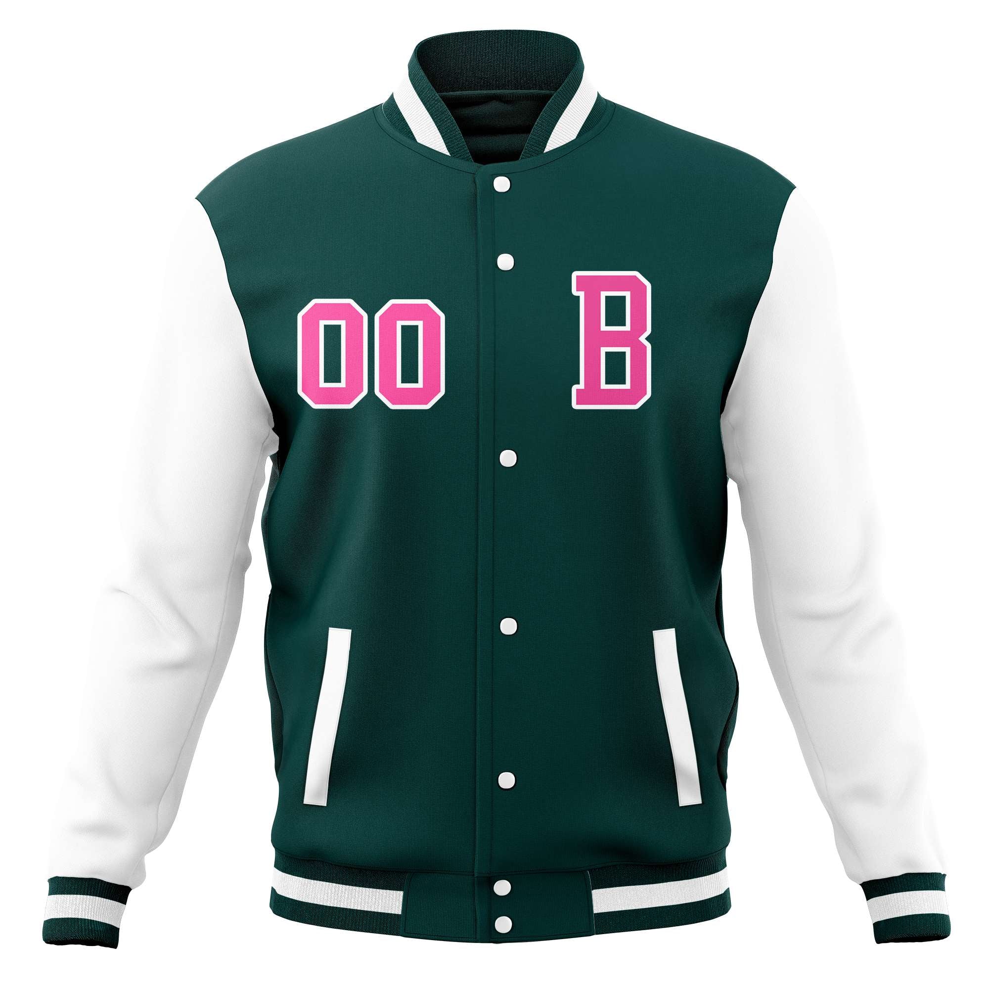 Manteaux de baseball personnalisés à boutons-pression, vestes Letterman universitaires fabriquées