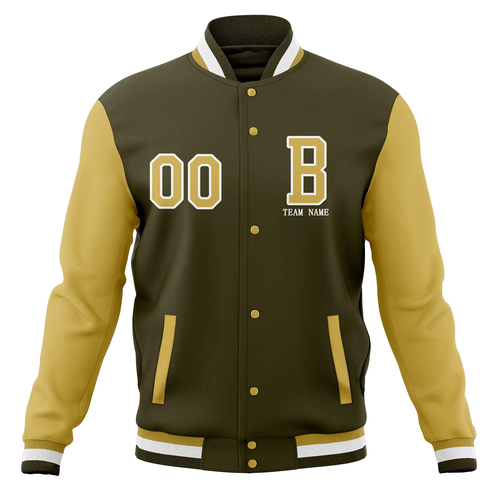 Custom Full-Snap Baseball Varsity Jackets with Personalized Coats