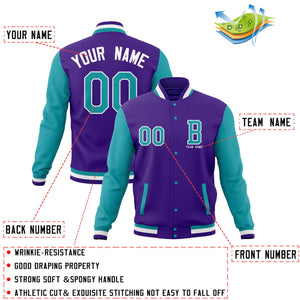 Custom Personalized Stitched Varsity Jacket and Full-Snap Baseball Coats