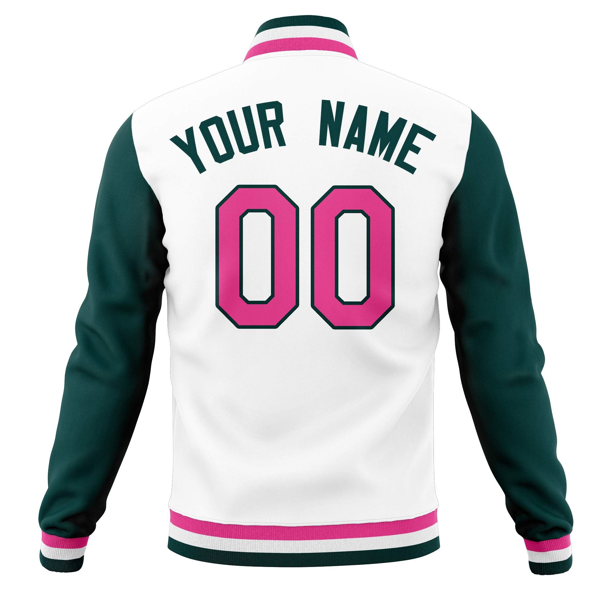 Custom Full-Snap Baseball Coats with Personalized Stitched Varsity Letterman Jacket