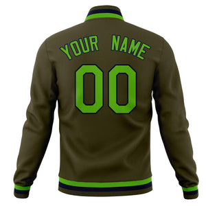 Custom Personalized Stitched Varsity Jacket and Full-Snap Baseball Coats