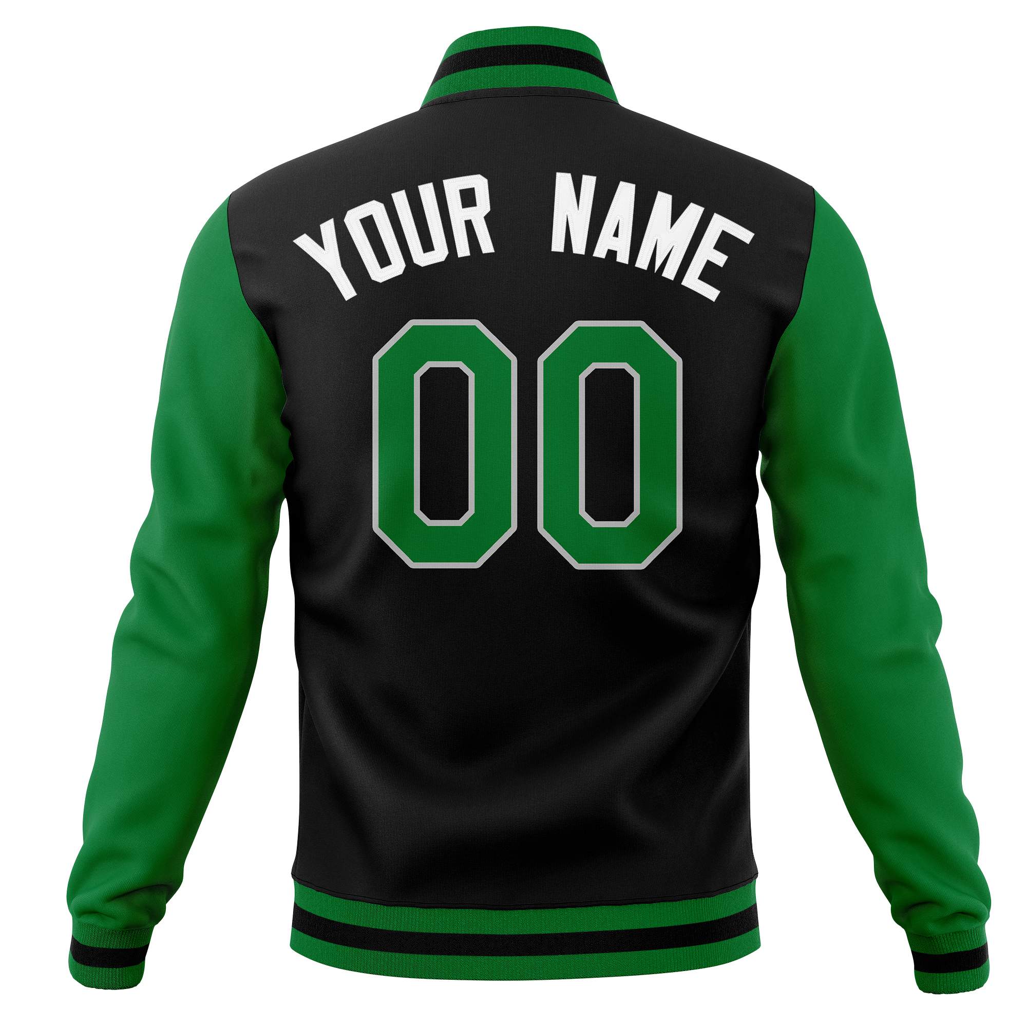 Custom Full-Snap Baseball Coats with Personalized Stitched Varsity Letterman Jacket