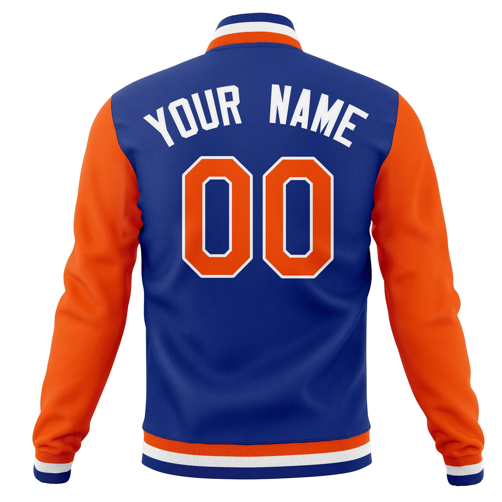 Custom Full-Snap Baseball Coats with Personalized Stitched Varsity Letterman Jacket