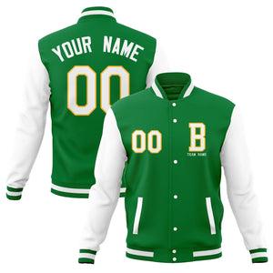 Custom Personalized Stitched Varsity Jacket and Full-Snap Baseball Coats