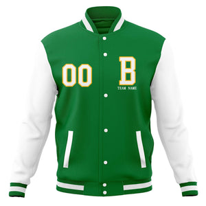 Custom Personalized Stitched Varsity Jacket and Full-Snap Baseball Coats