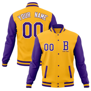 Custom Full-Snap Baseball Coats and Personalized Stitched Varsity Jackets