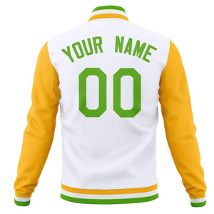 Custom Full-Snap Baseball Coats and Personalized Stitched Varsity Jackets