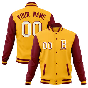 Custom Full-Snap Baseball Coats,Crafted Varsity Letterman Jackets