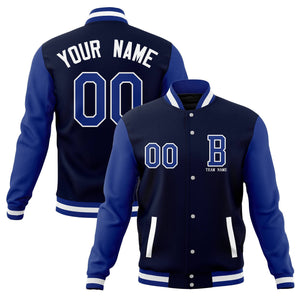 Custom Full-Snap Baseball Coats and Personalized Stitched Varsity Jackets