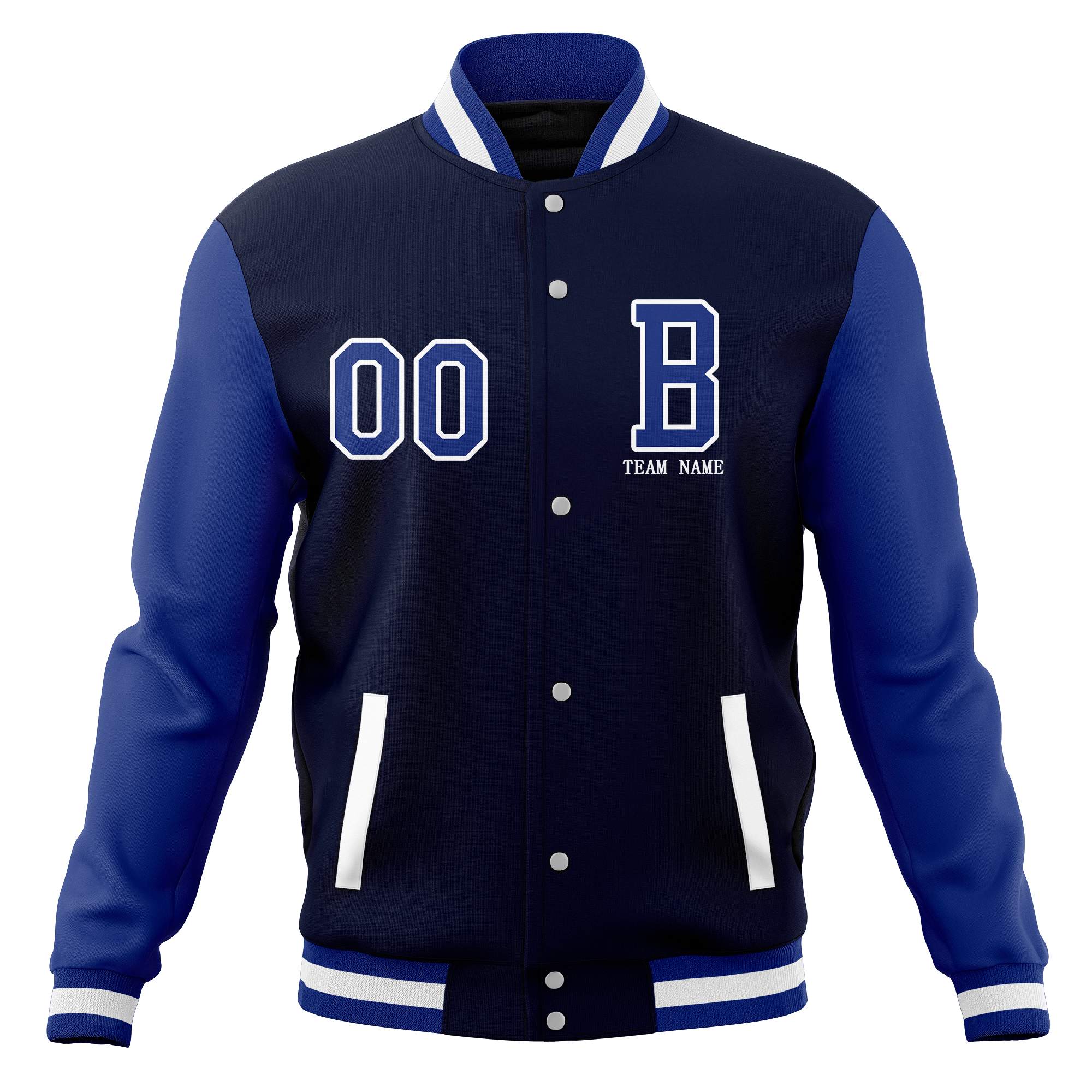 Custom Full-Snap Baseball Coats and Personalized Stitched Varsity Jackets