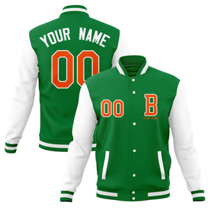 Custom Full-Snap Baseball Coats,Crafted Varsity Letterman Jackets