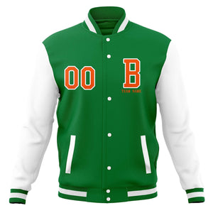 Custom Full-Snap Baseball Coats,Crafted Varsity Letterman Jackets