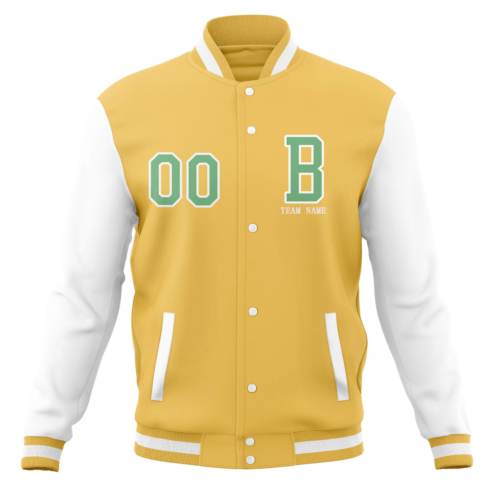 Custom Full-Snap Baseball Varsity Jackets with Personalized Coats