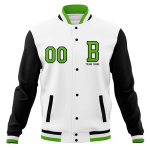 Custom Personalized Stitched Varsity Jacket and Full-Snap Baseball Coats