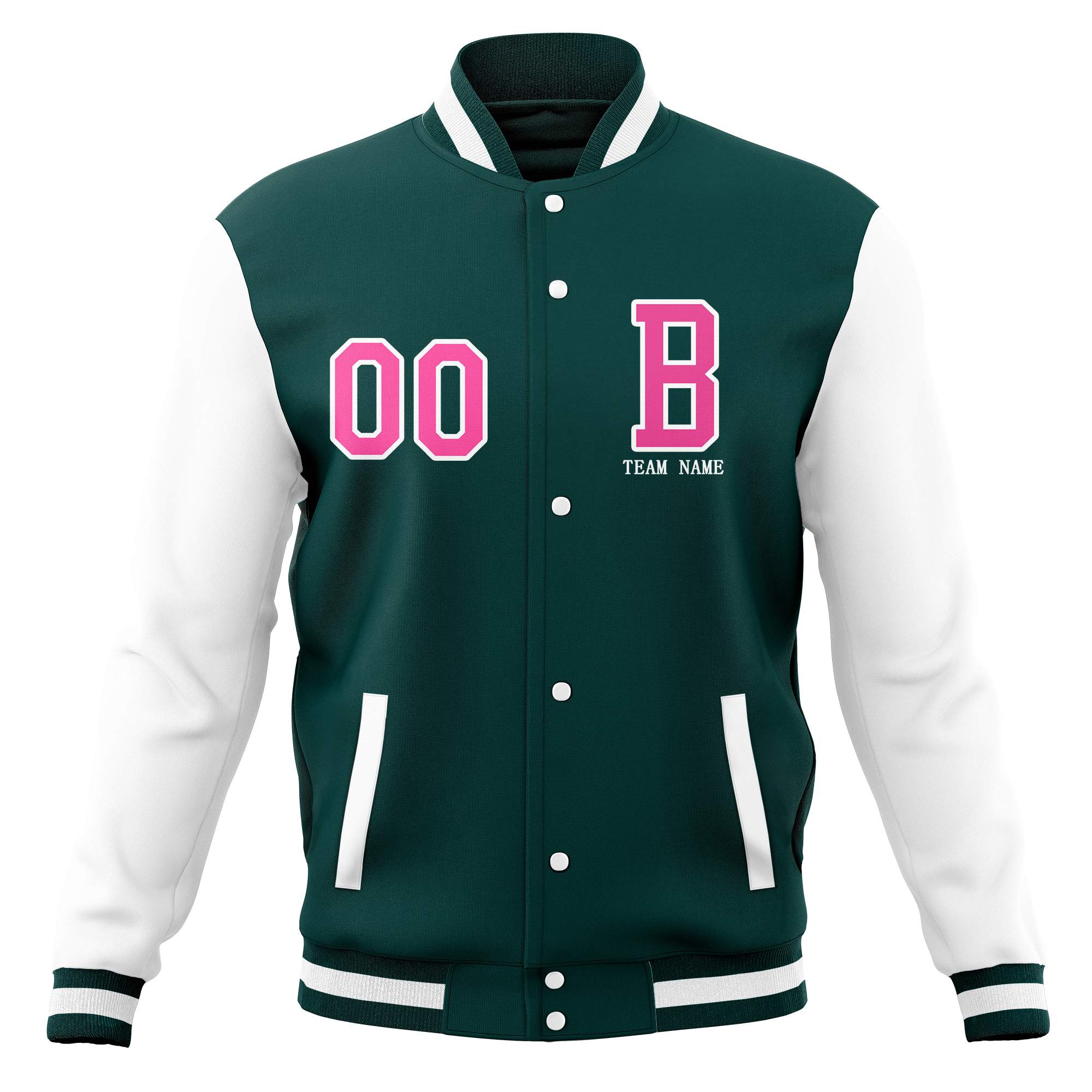 Manteaux de baseball personnalisés à bouton-pression, vestes Letterman universitaires fabriquées