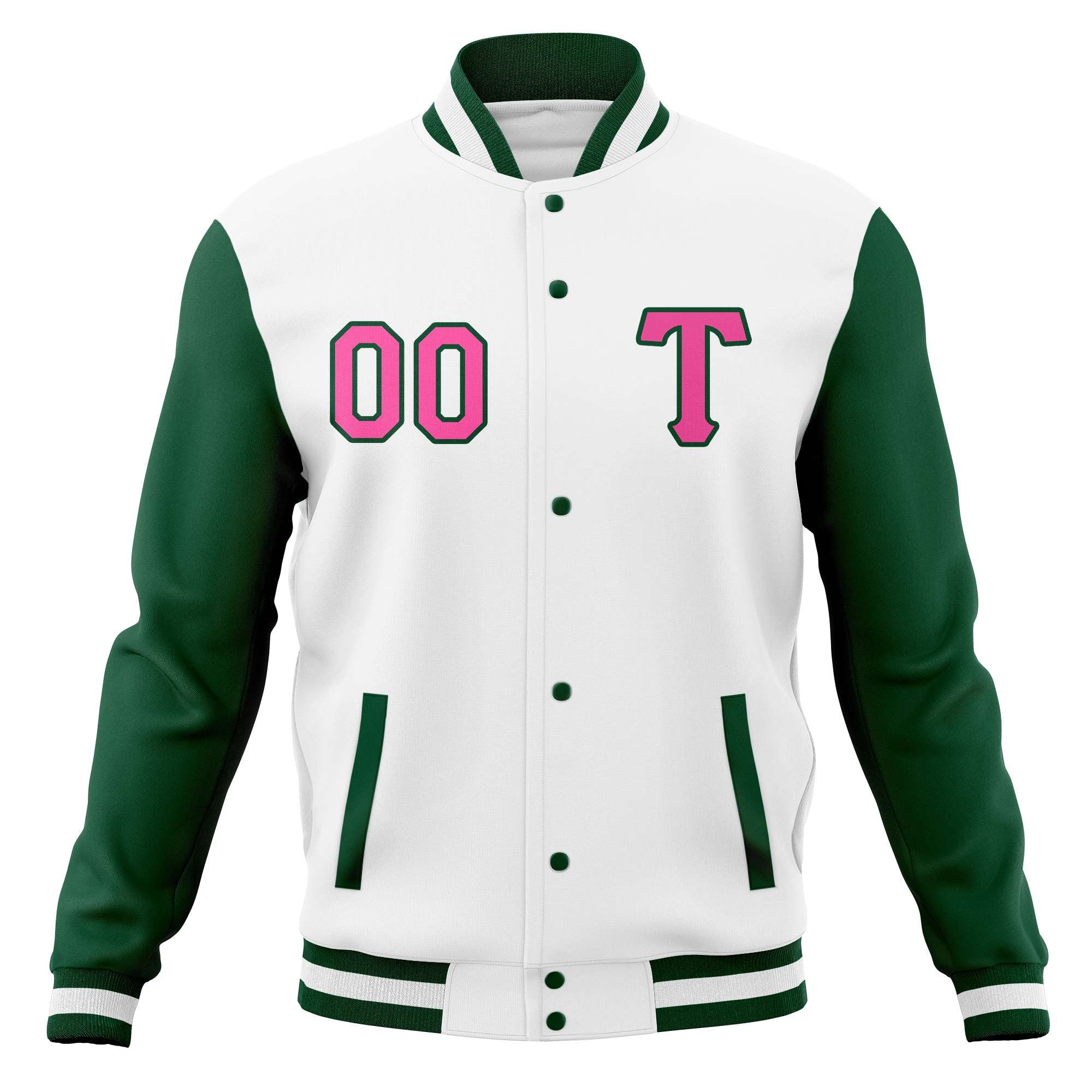 Veste de baseball universitaire personnalisée pour homme Mélange de coton Manteaux Letterman