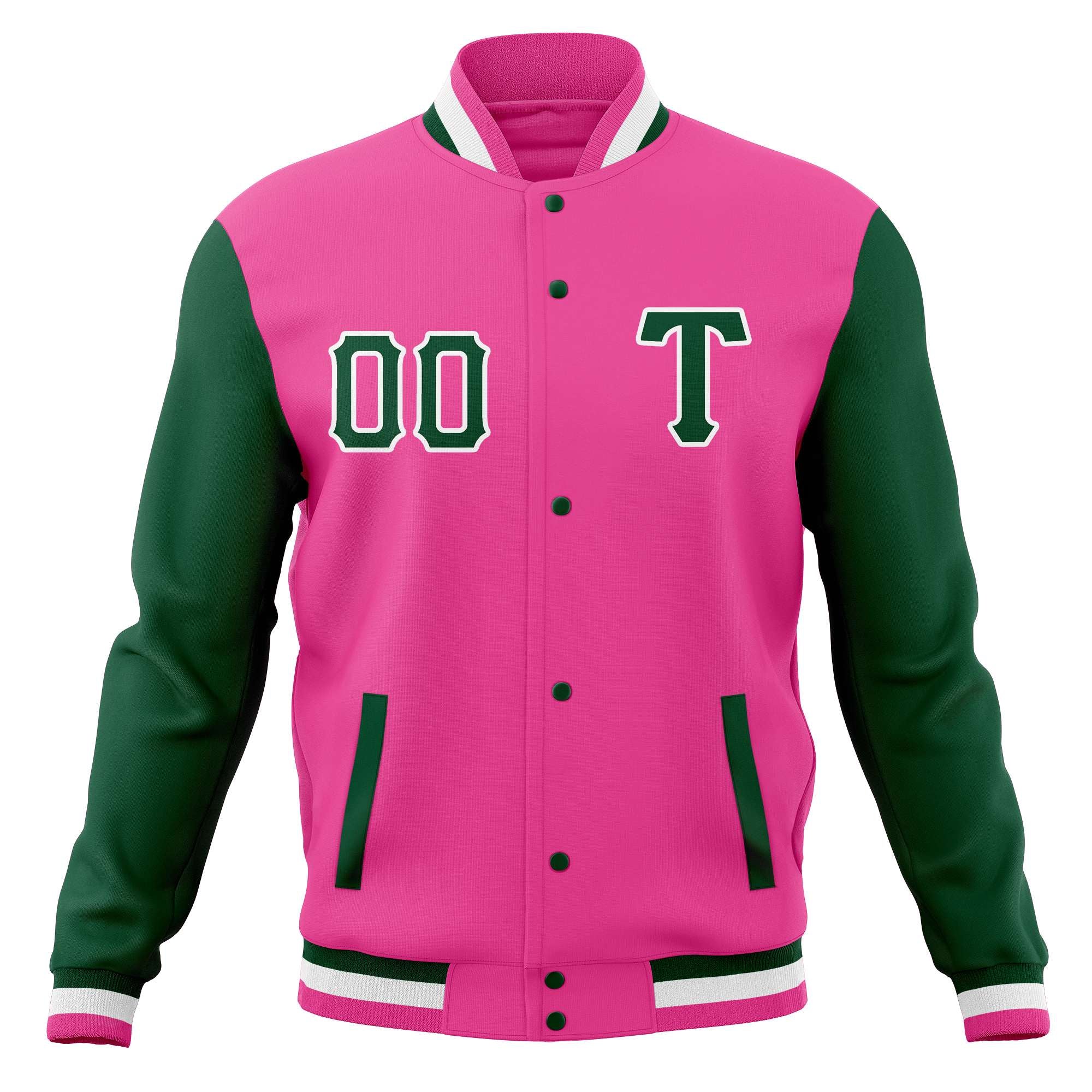 Veste de baseball universitaire personnalisée pour homme Mélange de coton Manteaux Letterman