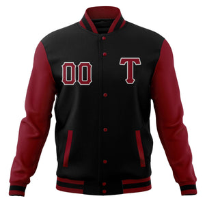 Custom Man's Varsity Baseball Jacket Cotton Blend Letterman Coats