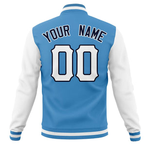 Custom Man's Varsity Baseball Jacket Cotton Blend Letterman Coats