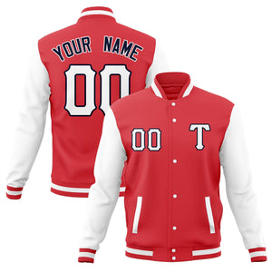 Custom Man's Varsity Baseball Jacket Cotton Blend Letterman Coats