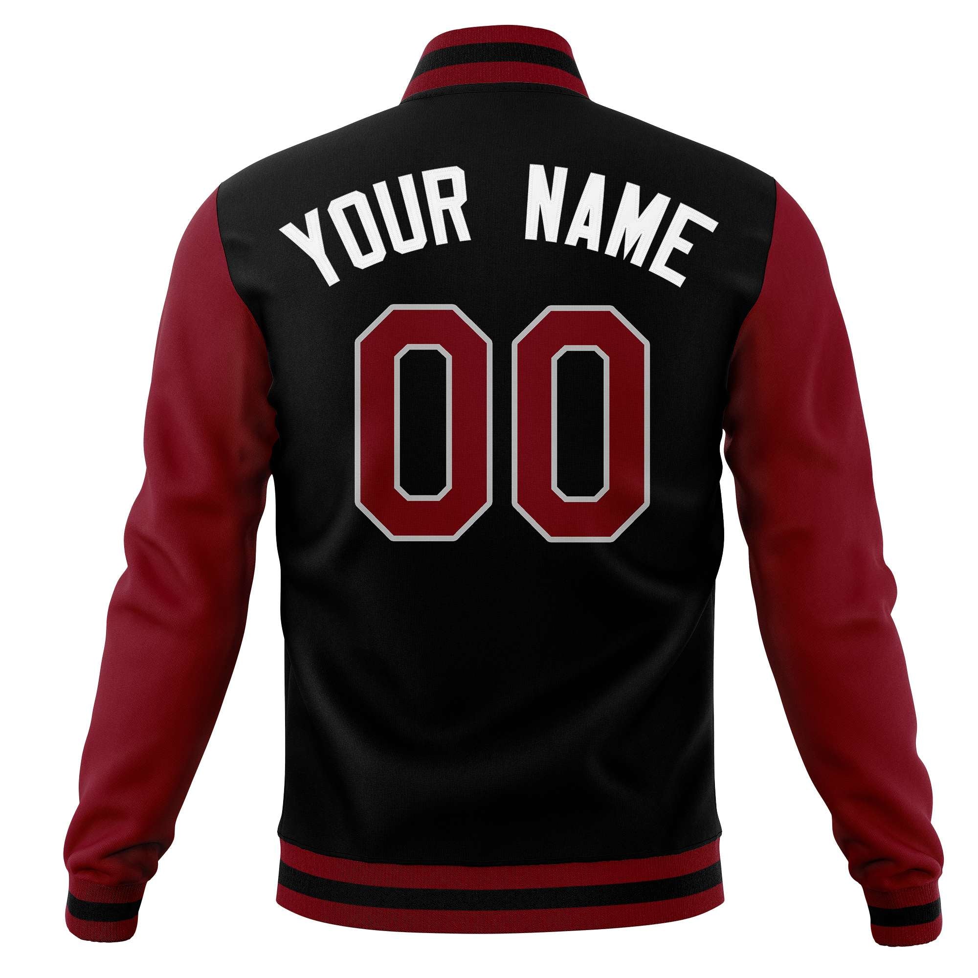 Custom Casual Letterman Varsity Jacket Stitched Baseball Coats