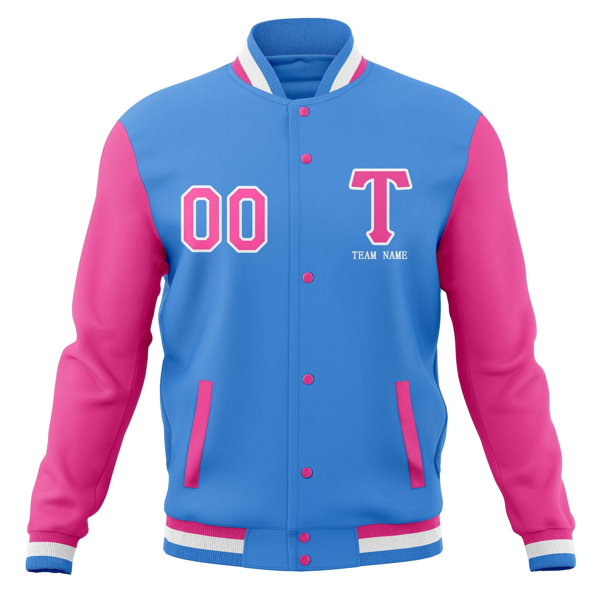 Custom Personalized Letterman Varsity Jacket Stitched Baseball Coats for Adults