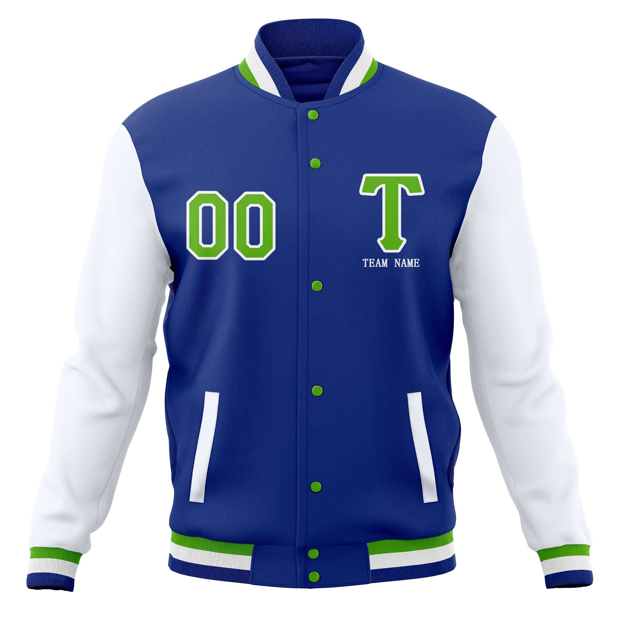 Custom Personalized Letterman Varsity Jacket Stitched Baseball Coats for Adults