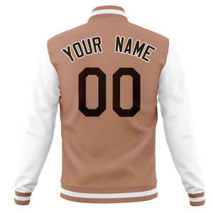 Custom Personalized Letterman Varsity  Baseball Jacket Stitched Name Number