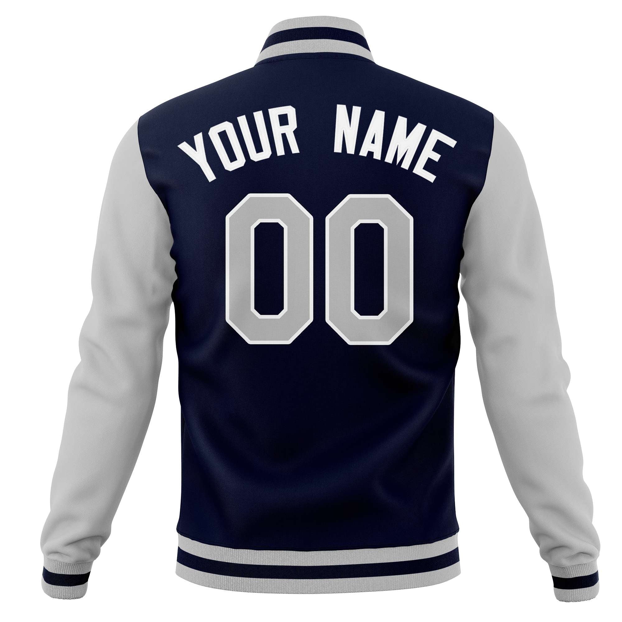 Custom Personalized Letterman Varsity  Baseball Jacket Stitched Name Number