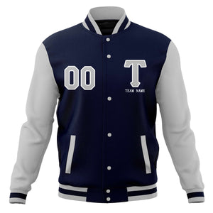 Custom Personalized Letterman Varsity  Baseball Jacket Stitched Name Number