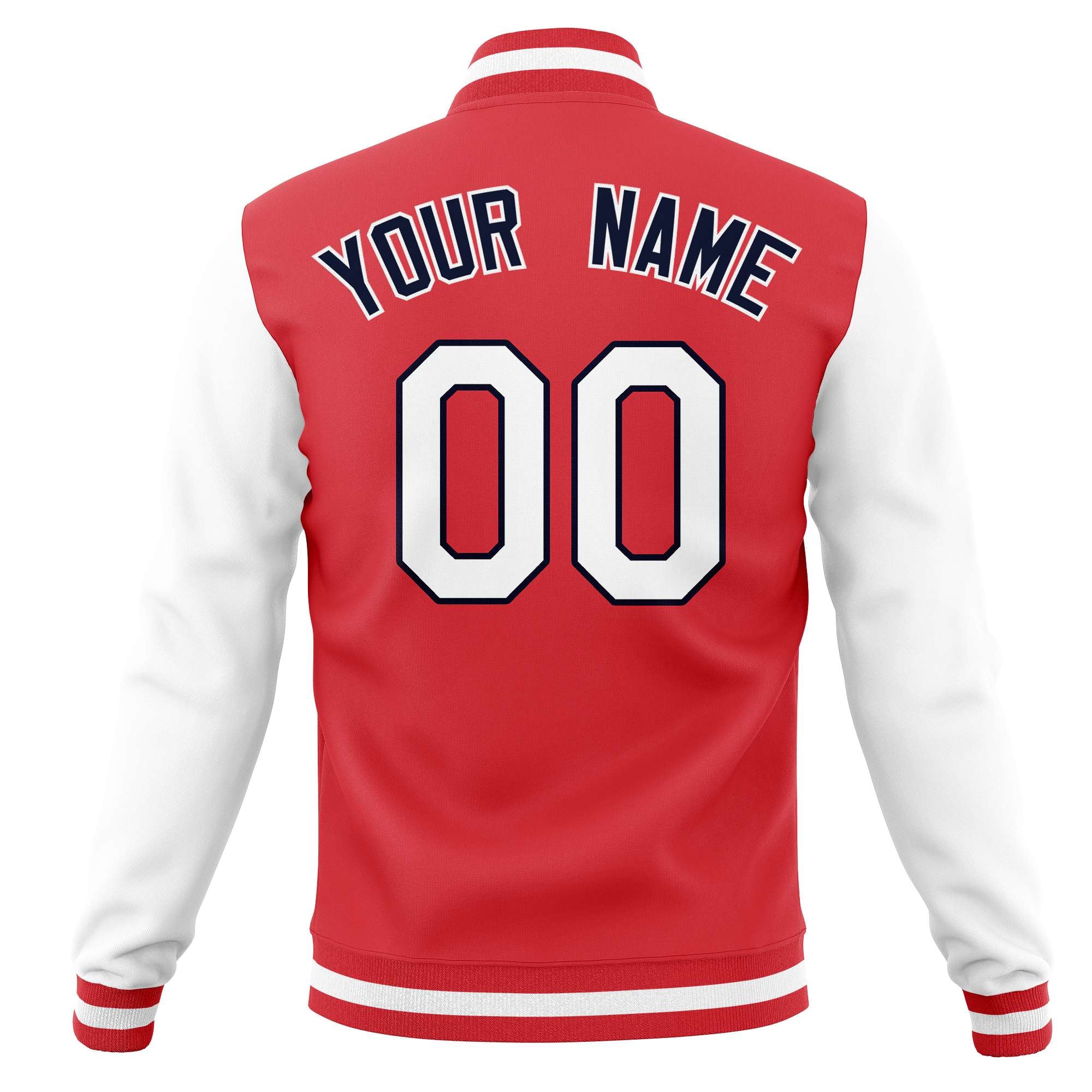 Custom Casual Letterman Varsity Jacket Stitched Baseball Coats