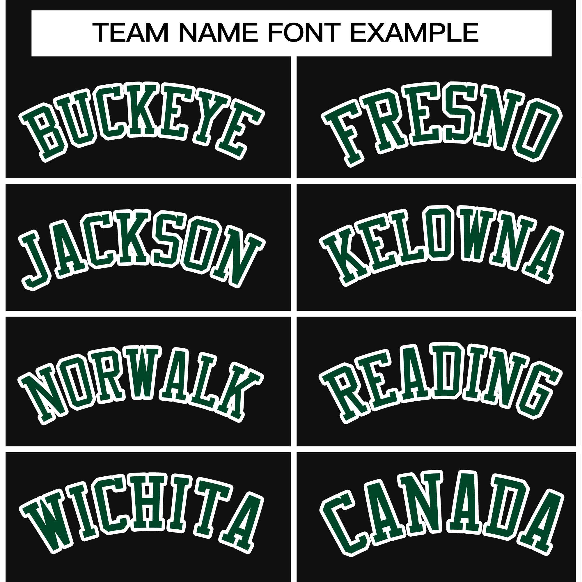 Custom Black Green-White Raglan Sleeves Varsity Full-Snap Letterman Jacket