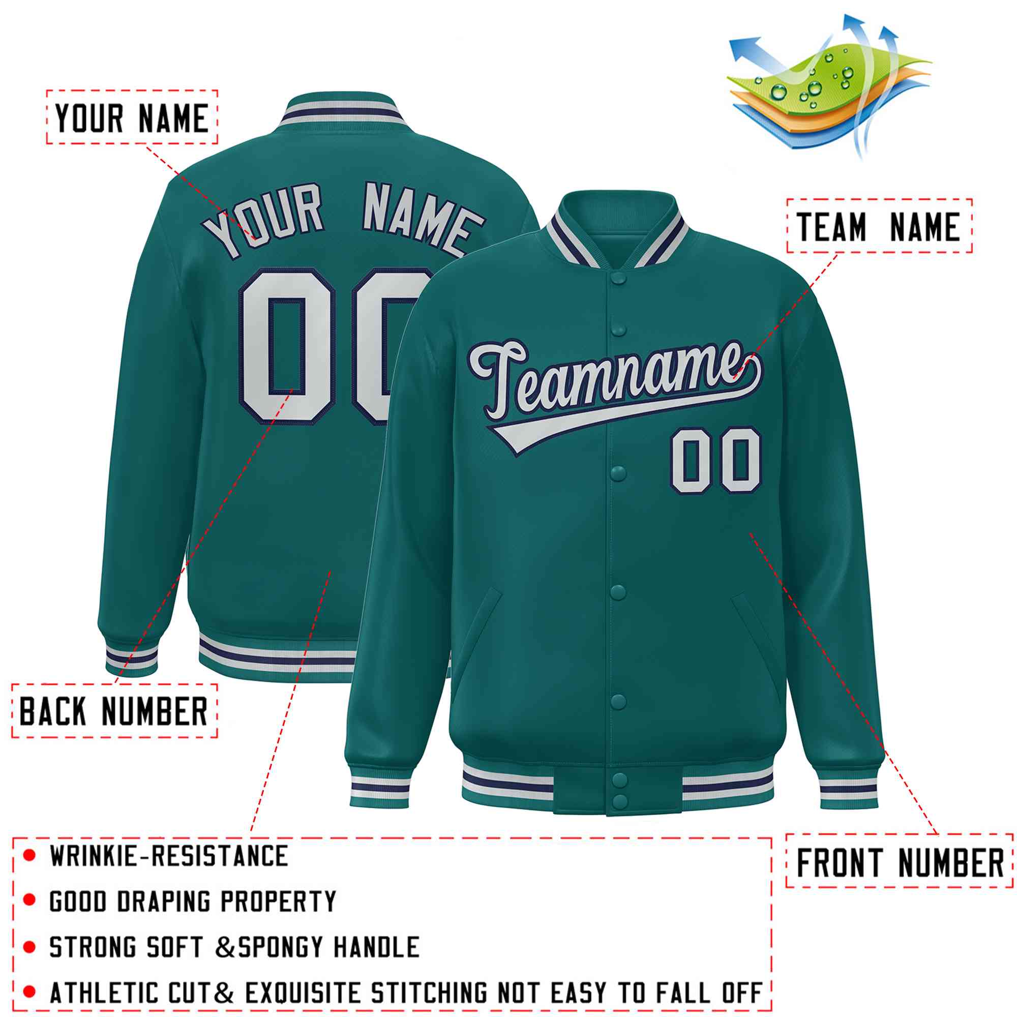 custom design letterman jackets